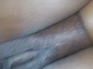 Making her cum on my dick