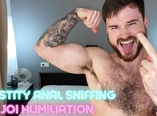 anal, gay, fetichista, a-solas, humillación