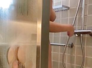Fucking with dildo in the bathroom - - (UPDATE ON MY FREE PAGE ONLYFANS! @msbreewcfree)
