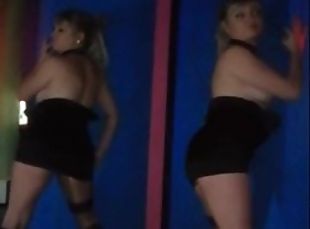 Sexy slut dancing and sucking cock