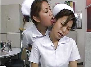 perawat, jepang, berciuman, berambut-cokelat