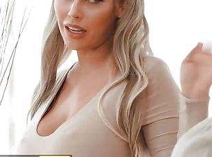 Bridgette B Is Shy Of Her New Masseur So She Blindfolds Him So He Doesn&#039;t See Her Naked Body - Brazzers