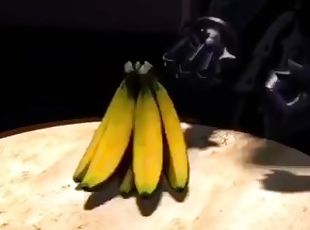 бананом