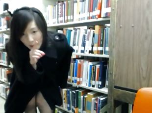 Girl In Library