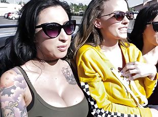 Richelle Ryan and Alana Cruise enjoy group sex experience