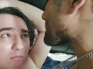 Kinky Dominant Alpha Black Bad Boy Fucks New Slut Ignored Husband Fetish Cuckolded Happily Watches!