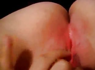 Homemade video of a nasty girl fisting her pussy and moaning sweet