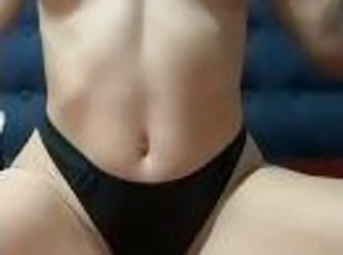 Big areolas tits - puffy perky long nipples - nice small boobs