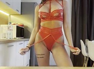 Sexy Lingerie Try On Haul With A Busty British Milf  xbadhabitmom
