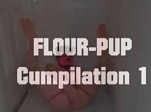 Flour's CUMpilation video. Some big, some small.