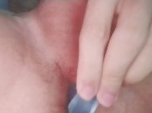 my first anal, testing anal plug is exciting