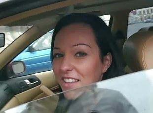 Incredible And nasty Cock Sucking And Fucking In The Car