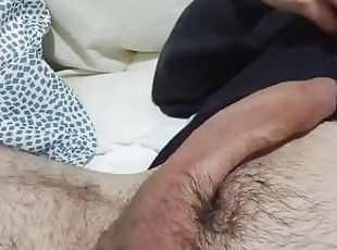 HUGE COCK! Big Dick Flash On My Bed