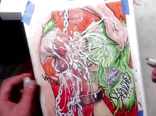 The Joker Teaching the Ropes to His Protege ? Drawing Timelapse