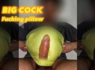 Arriving horny from college, and I fuck a pillow to calm the desire (TEASER)
