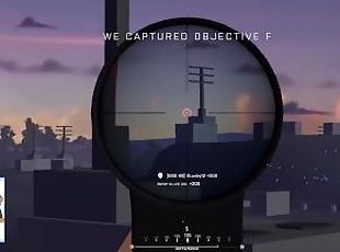 Dont want to get caught with your zipper down? Use a mid range scope on BattleBit Snipers Life
