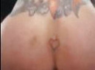Fucking my slut stepmother's ass real