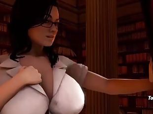 Best big boobs 3d sex game to play