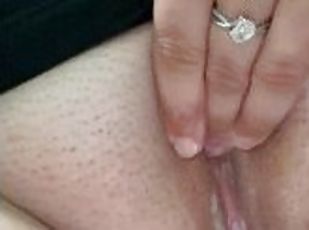 Creampie play and pissing after sex