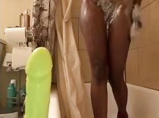 BJ in the shower