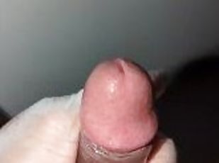 Dick balls cock glove lube basement