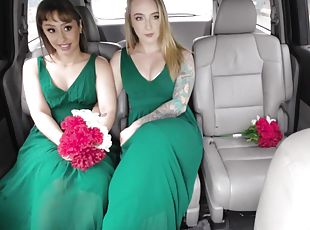 FFM threesome in the car with Tommy King and Sonny Mckinley