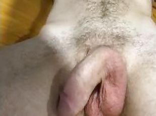 Cock going from soft to hard
