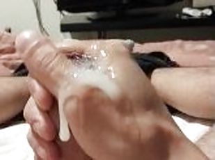 Eating Healthy and Massaging my Beautiful Cock for A Lot of Delicious Cum - Living Chat Hot
