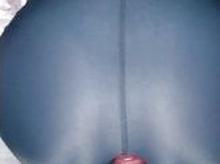 Its so good to fuck this tight shiny leggings