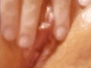 clito, masturbation, orgasme, giclée, amateur, doigtage, solo