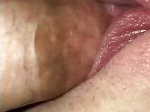 Ex lover cums on daddy’s dick with a lil help