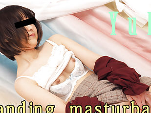 asiatisk, masturbation, japansk, fetisch