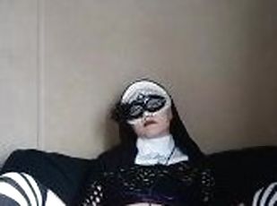Slutty nun having some Halloween fun, Full video on onlyfans @island_sorceress