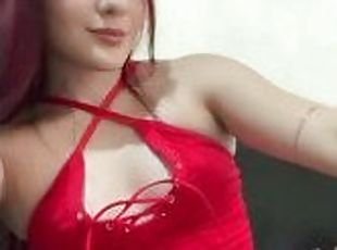 JOI/Massaging my wet pussy waiting for you - Tiktoker Colombian